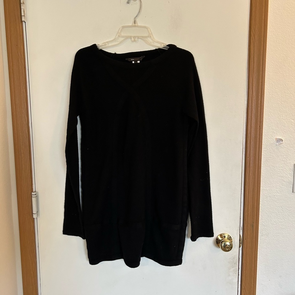 BCBG MaxAzria large merino wool sweater dress